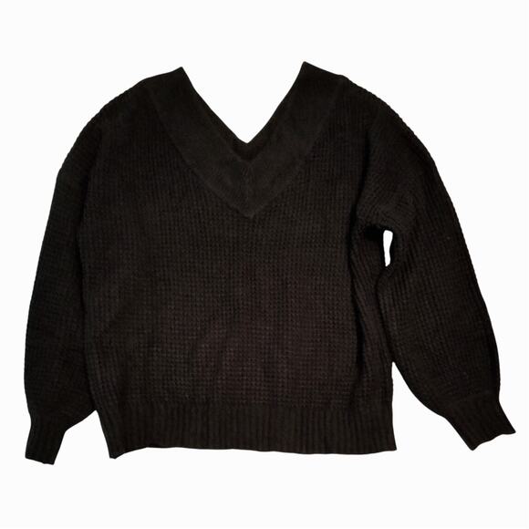 Black Zenana Sweater Size Large 1197 - Picture 1 of 4